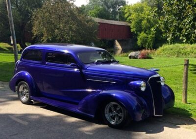 Vintage car 1937 Chevrolet 2 door Sedan