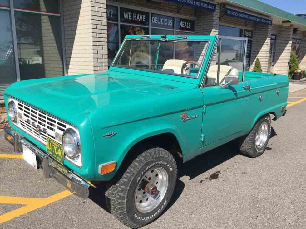 1968 Ford Bronco Zehr Insurance Brokers Ltd.