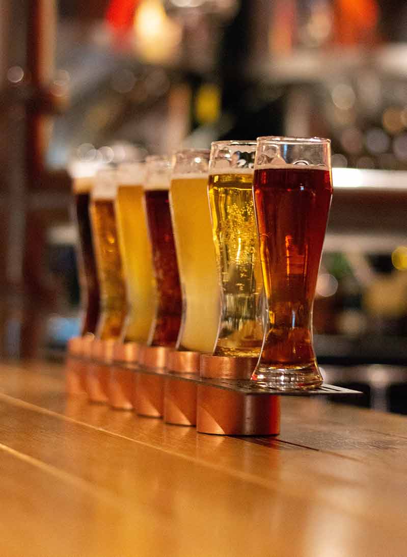beer glasses